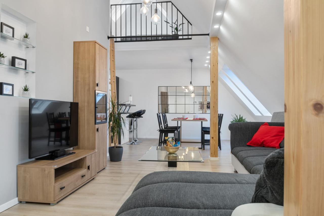 Modernes 3-Zimmer Loft Mit Balkon Hennesee 5 Min Eslohe Eksteriør bilde